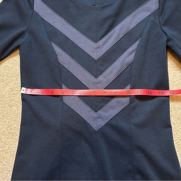 Birds of North America Purple Mini Long Sleeve Jersey Dress Size 2 - Picture 11 of 13